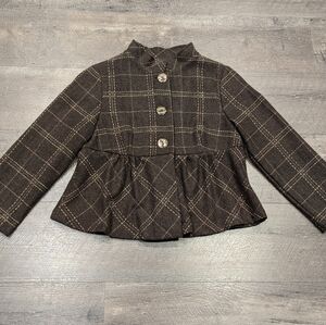 Heritage Women’s Brown Cropped Jacket Size Small